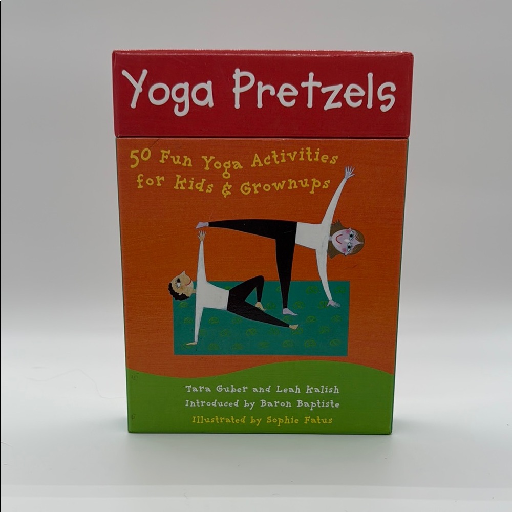 Yoga Pretzels Activity Cards for 'Kids and Grownups'
